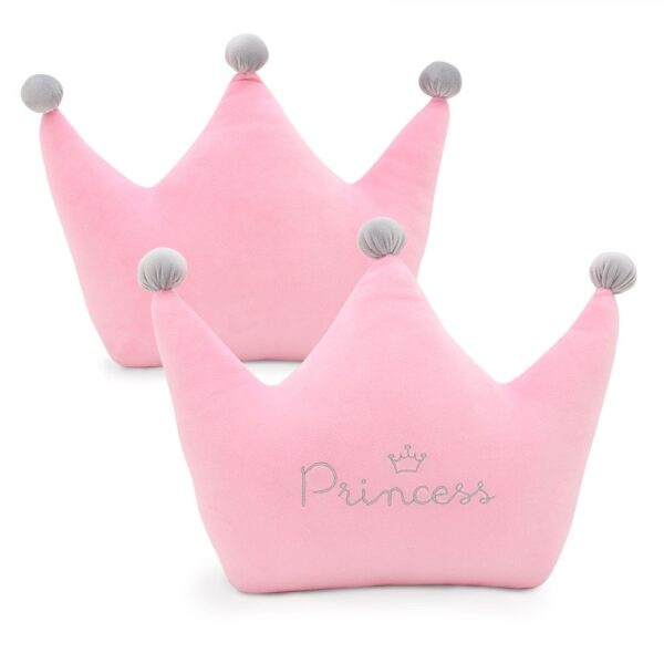 Kussen Princess roze 45 cm